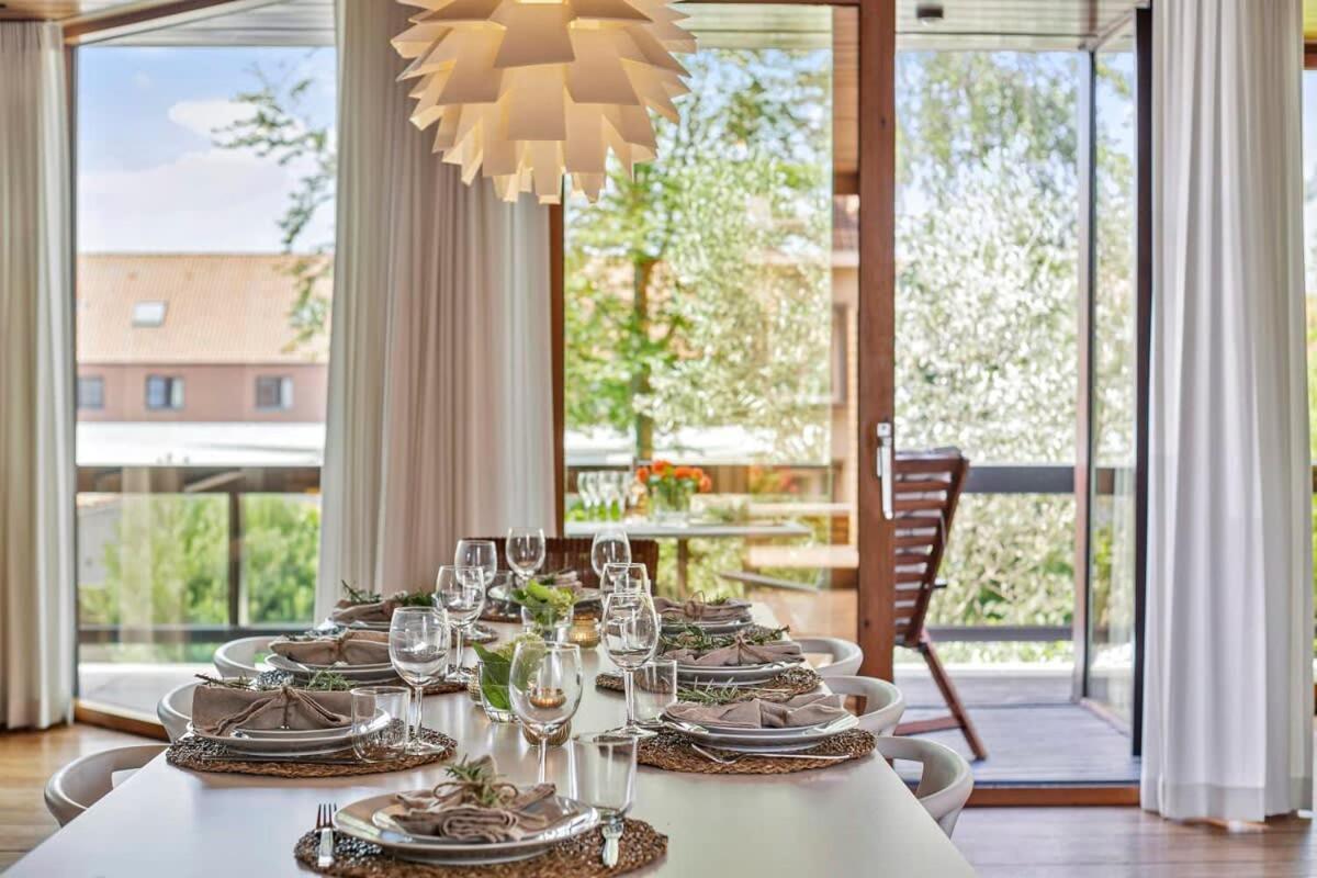 Eighties Modernist Design House With Garden Near The Beach Ostende Extérieur photo