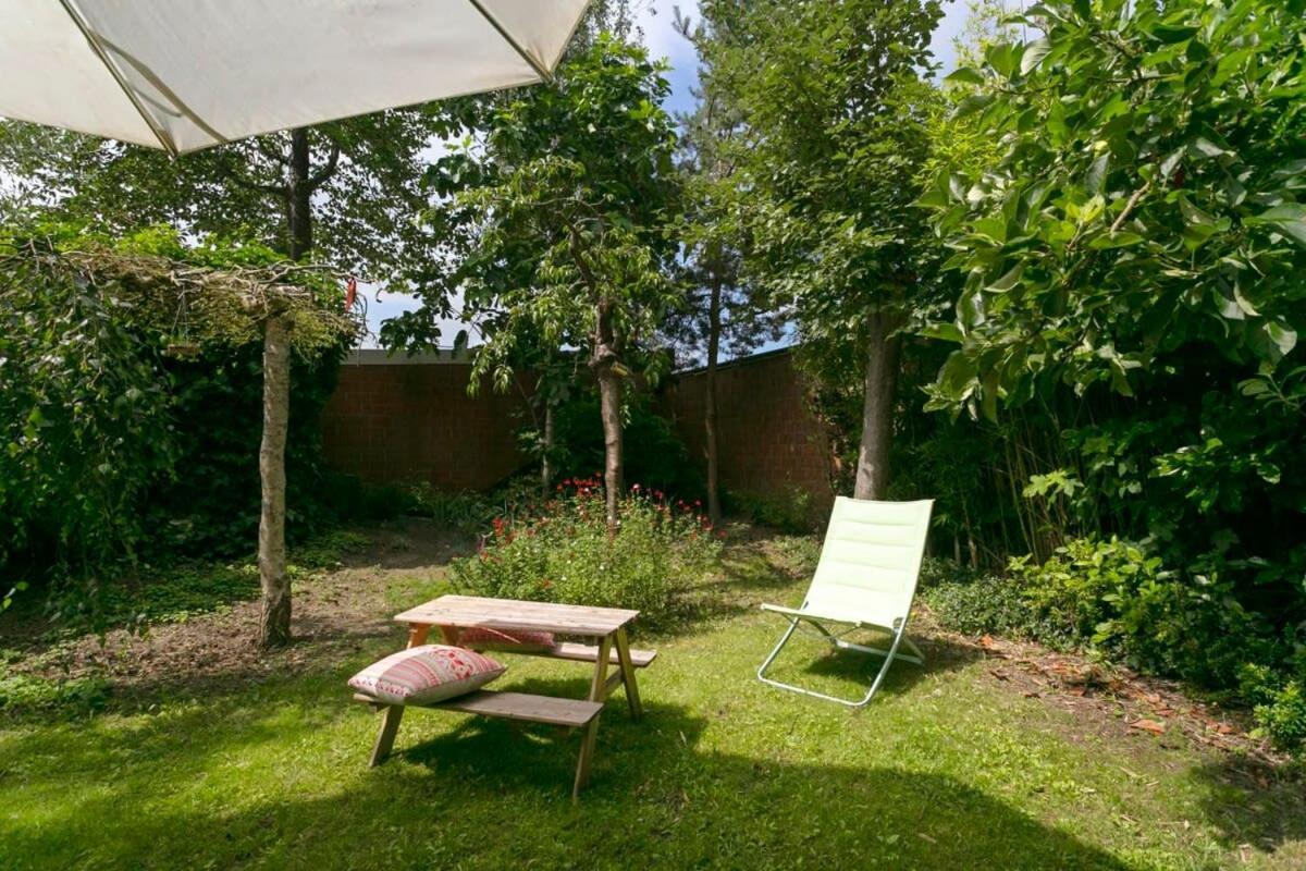 Eighties Modernist Design House With Garden Near The Beach Ostende Extérieur photo